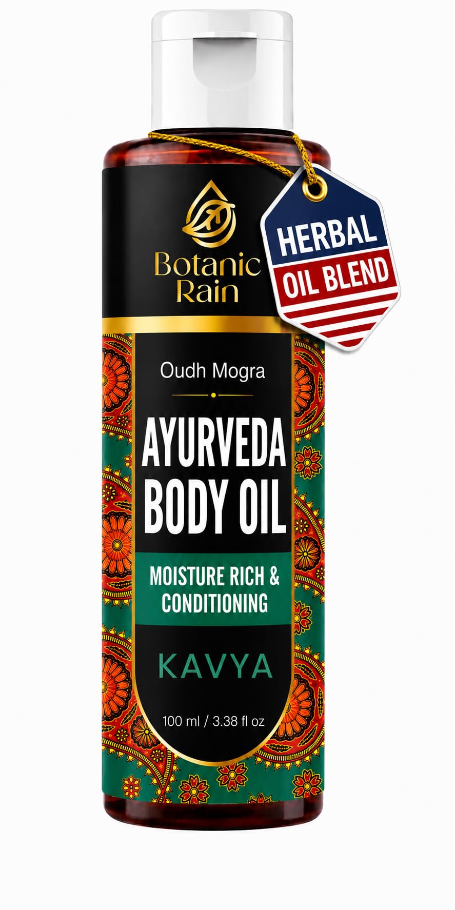 Ayurvedic Body Oil for Dry and Crepey Skin