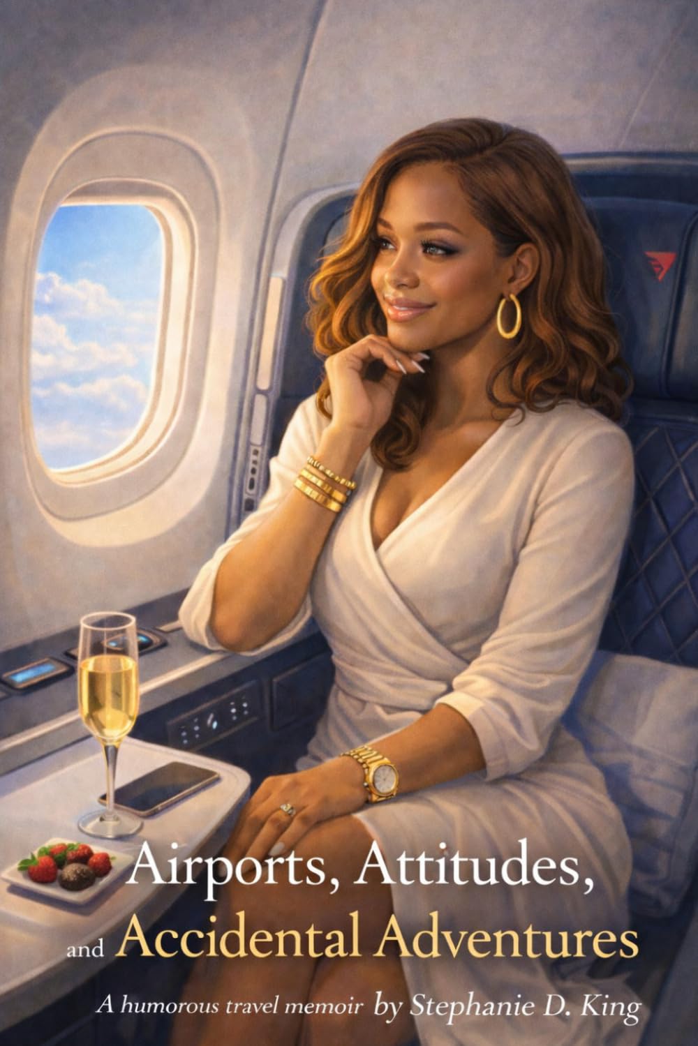 Airports, Attitudes, and Accidental Adventures: A Humorous Travel Memoir by Stephanie D. King