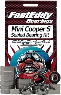 FastEddy Bearings Compatible with Tamiya Cooper S 2006 XB (M-03L) Sealed Bearing Kit