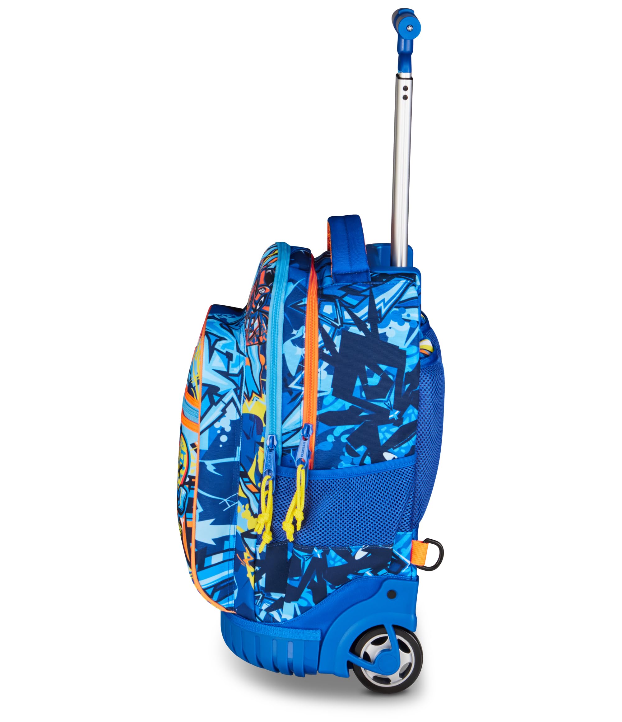 Mitama Zaino Trolley Run Maxi FunnySport, Spallacci a scomparsa, Bambini e Bambine, Tasca Porta Borraccia, Doppio uso, azzurro | Spallacci a scomparsa, Tasca Porta Borraccia, Doppio uso