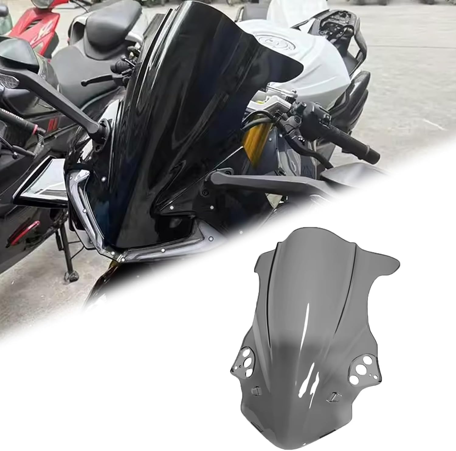 For 2025 750 SR-S 750 SR S 2022 2023 2024 2025 Motorcycle Windshield Protective Cover and Front Fairing (C)