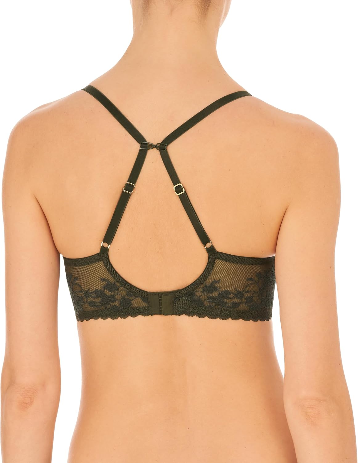 Natori Womens Cherry Blossom Convertible Contour UnderwirePlunge Bra - Image 4