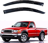 Vista 193 de KPY Moldura deflectora de viento con protección contra la lluvia compatible con GMC Terrain 2018-2023, 4 unidades, para ventana lateral, autoadhesiva