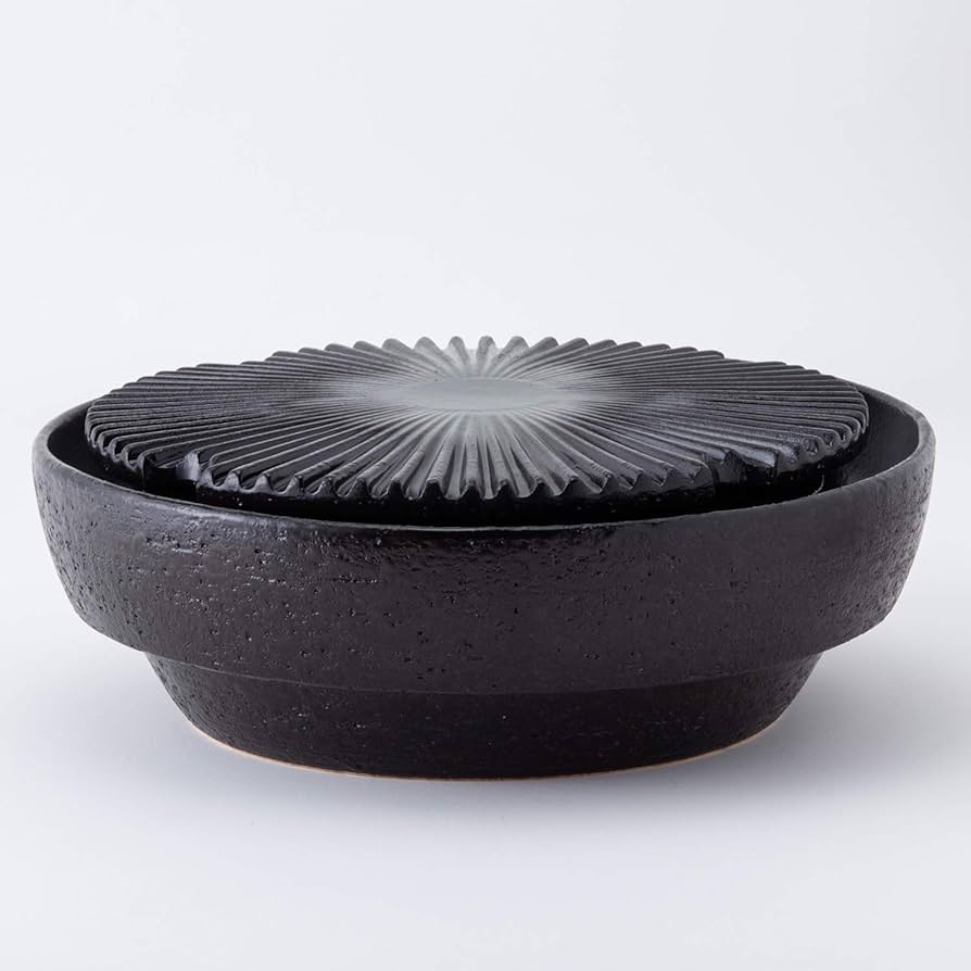 Amazon｜長谷製陶 長谷園 永谷園 焼肉プレート 煙が少ない 微煙