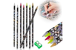 9 Pcs BENOSPACE Wax Pencil Pen for Diamond Painting Self Adhesive Nail Picker Resin Dotting