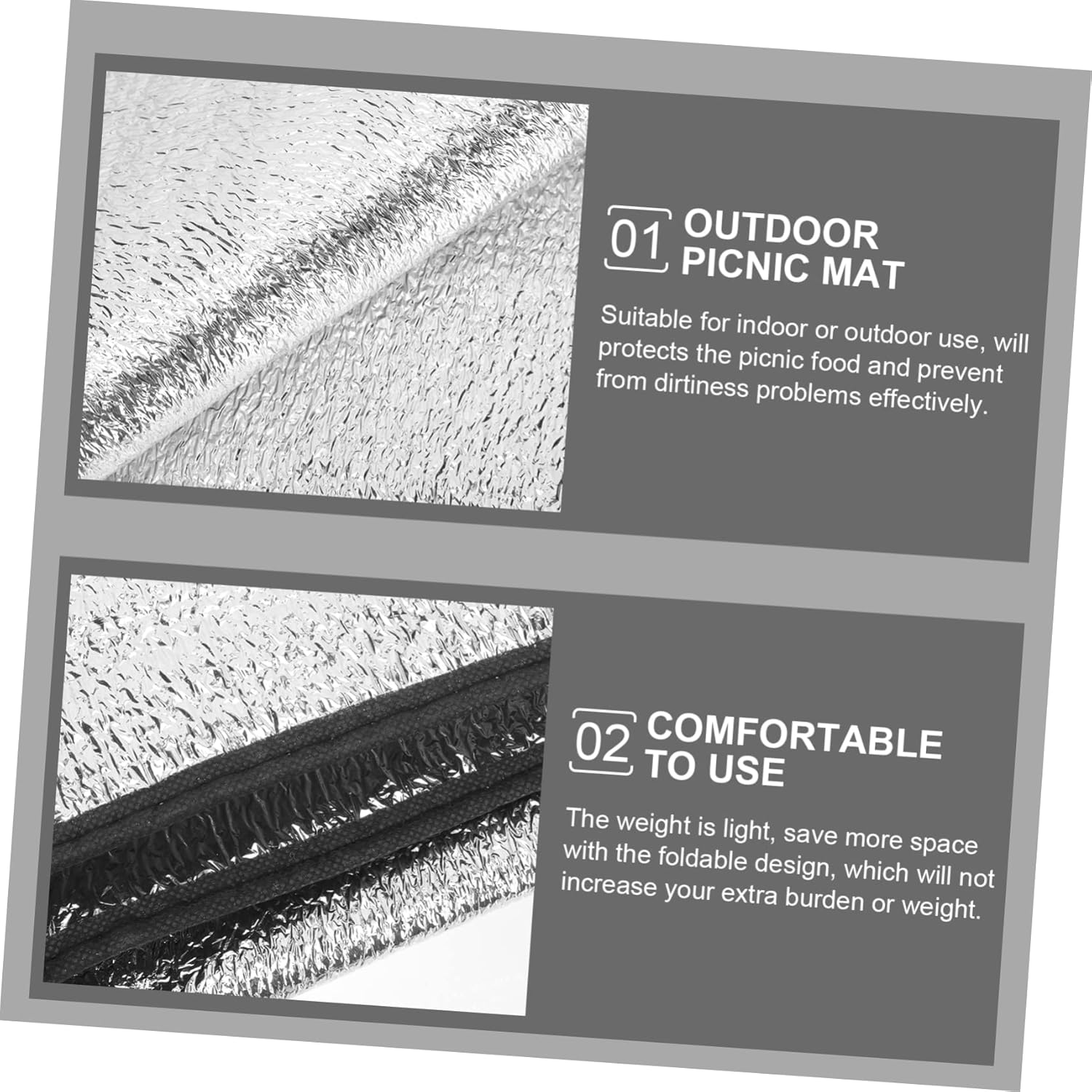 Picnic Mat Thickened Outdoor Camping Blanket for Beach Hiking and Picnics Portable and Lightweight Design for Family and Friends