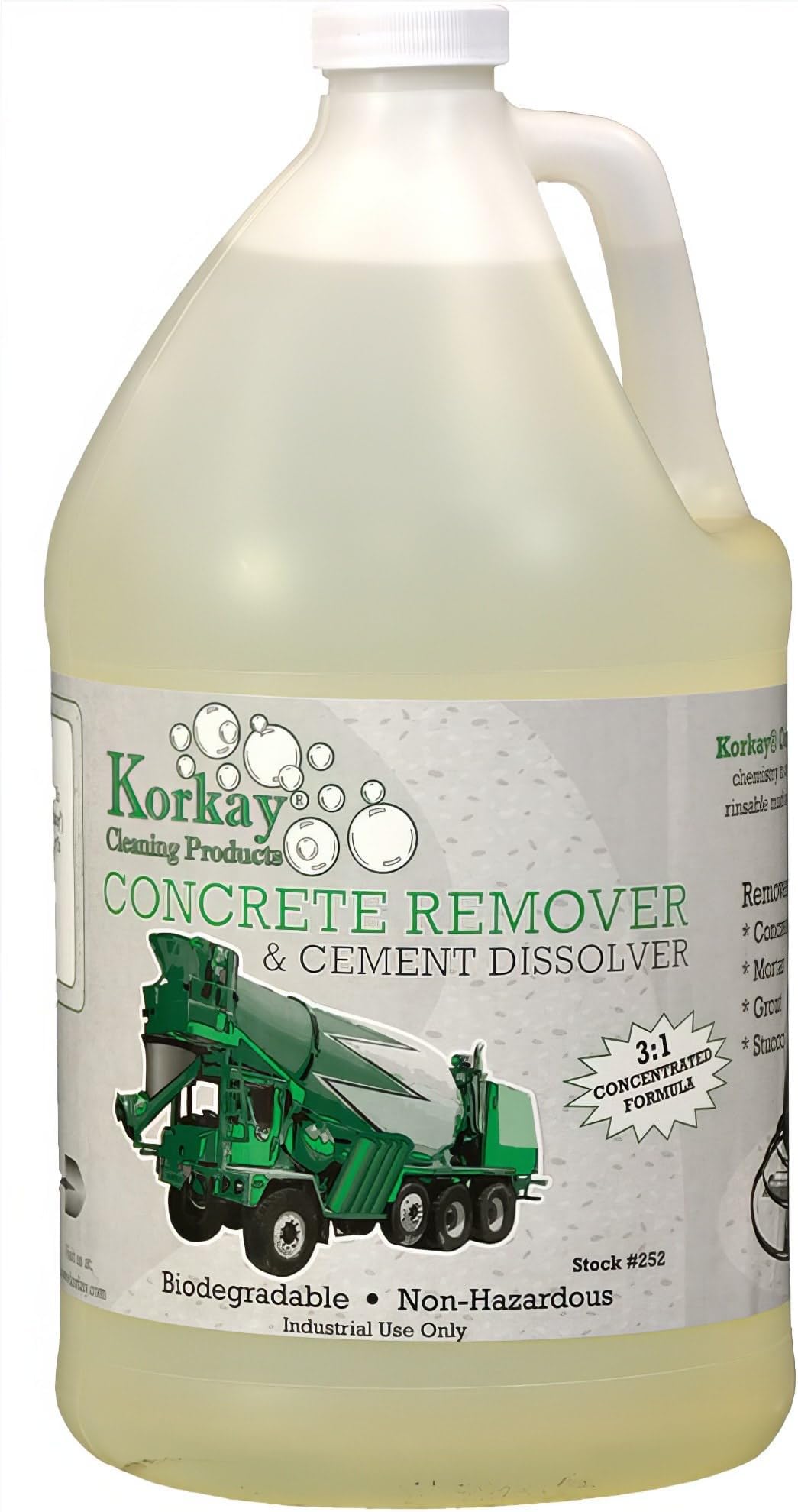 Concrete Remove and Cement Dissolver - 1 gallon