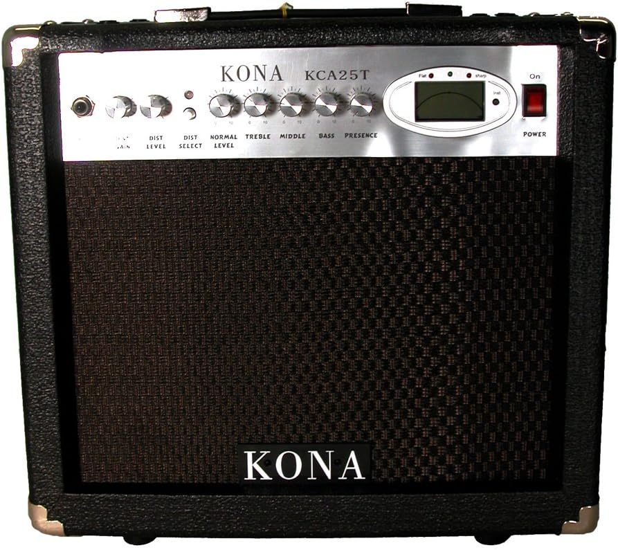 Kona KCA25TBK 20 Watt Electric Guitar Amp with Tuner