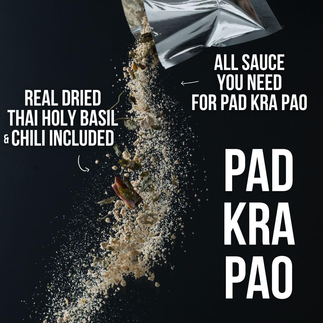 TAAN THAI Trio Bundle - Tom Kha, Pad Kra Pao & Khao Soi Meal Kits (Makes a total of 19 Servings)