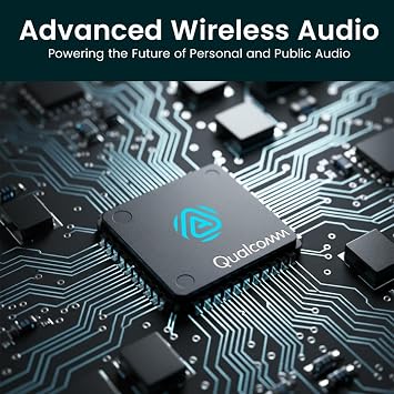JY538 Bluetooth Neckband Speaker, Auracast Receiver, 50H Playtime