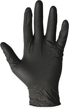 ProGuard, PGD8642XL, Disposable Nitrile General Purpose Gloves, 100 / Box, Black