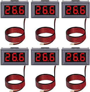 CenryKay 6PCS 2 Wire Red DC 4.5-30V 0.56