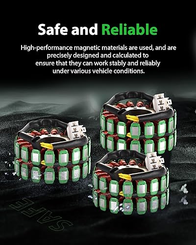 Miniatura 6 de SCITOO Estator Magneto 31100-MEL-305 2004-2007 para Honda CBR1000RR