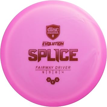Discmania Evolution Neo Splice Fairway Driver Overstable and Accurate Disc Golf Driver Colors Will Vary173-176g