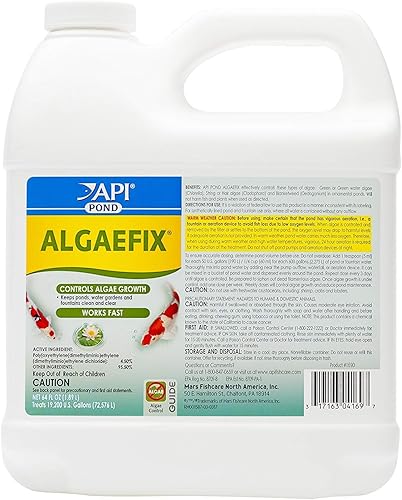 Miniatura 5 de API POND ALGAEFIX Control de Algas Botella de 32 Onzas, FISHAQUARI (169G)