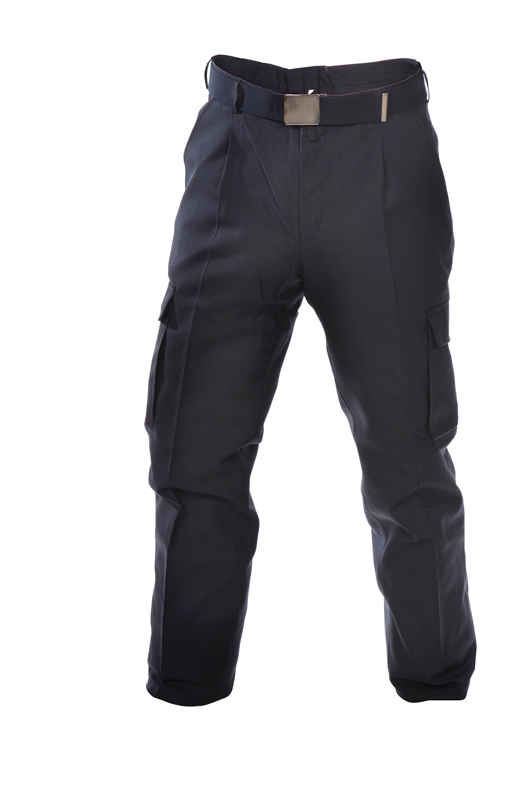 Novotex Bundhose Kermel/Viskose Feuerwehr - Feuerwehrhose - Tagesdiensthose (52) in Dunkelblau für Herren, Größe 52