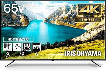 Amazon | アイリスオーヤマ テレビ 65V型 4K対応 液晶テレビ 65UB10PB