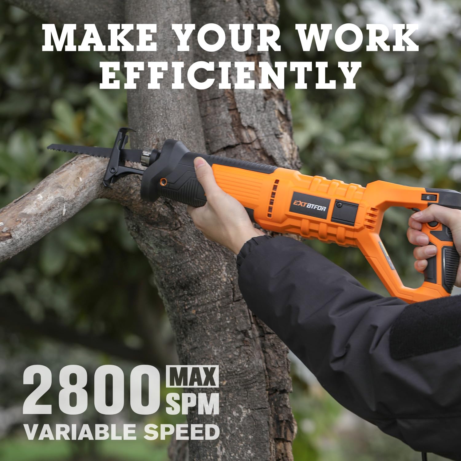 7 Amp Reciprocating Saw - Powerful & Versatile -2