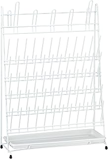 Neolab - Juego de escurreplatos eléctrico (60 cables, 5 hojas), color blanco