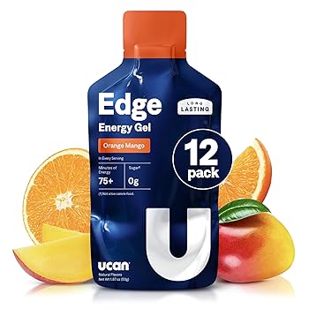 Amazon.com: UCAN Edge Energy Gel Shots, Orange Mango (12, 2