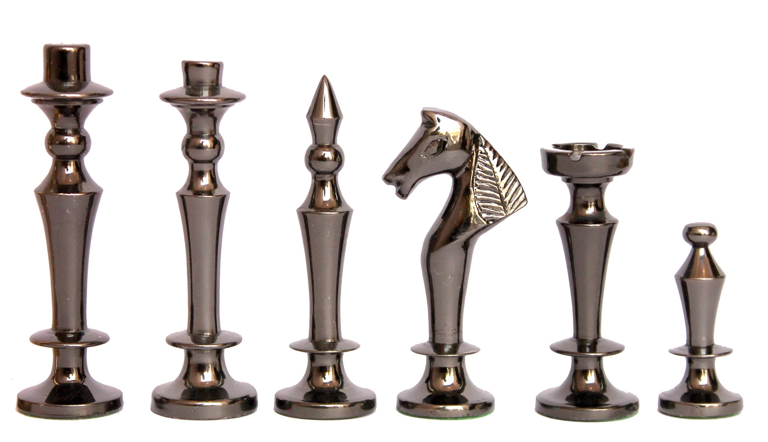 Stonkraft Collector Edition ottone legno pezzi degli scacchi pedine Chessmen monete