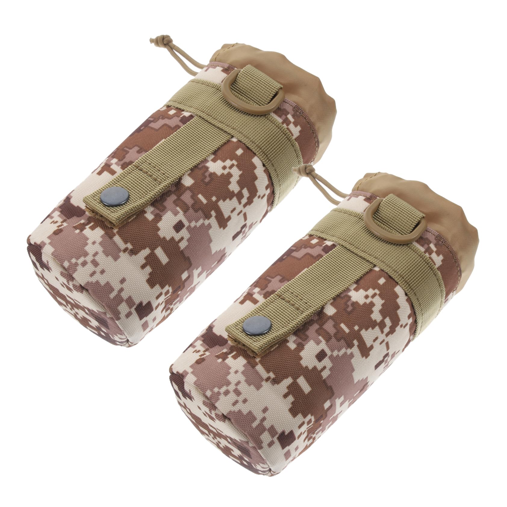 TOYANDONA Tarnwasserflaschenbeutel Wanderung Tarnung Flaschenhalter Camping Wasserbecher Tasche Wasserbehälter Zum Wandern Wasserflaschenbeutel Zum Wandern Nylon