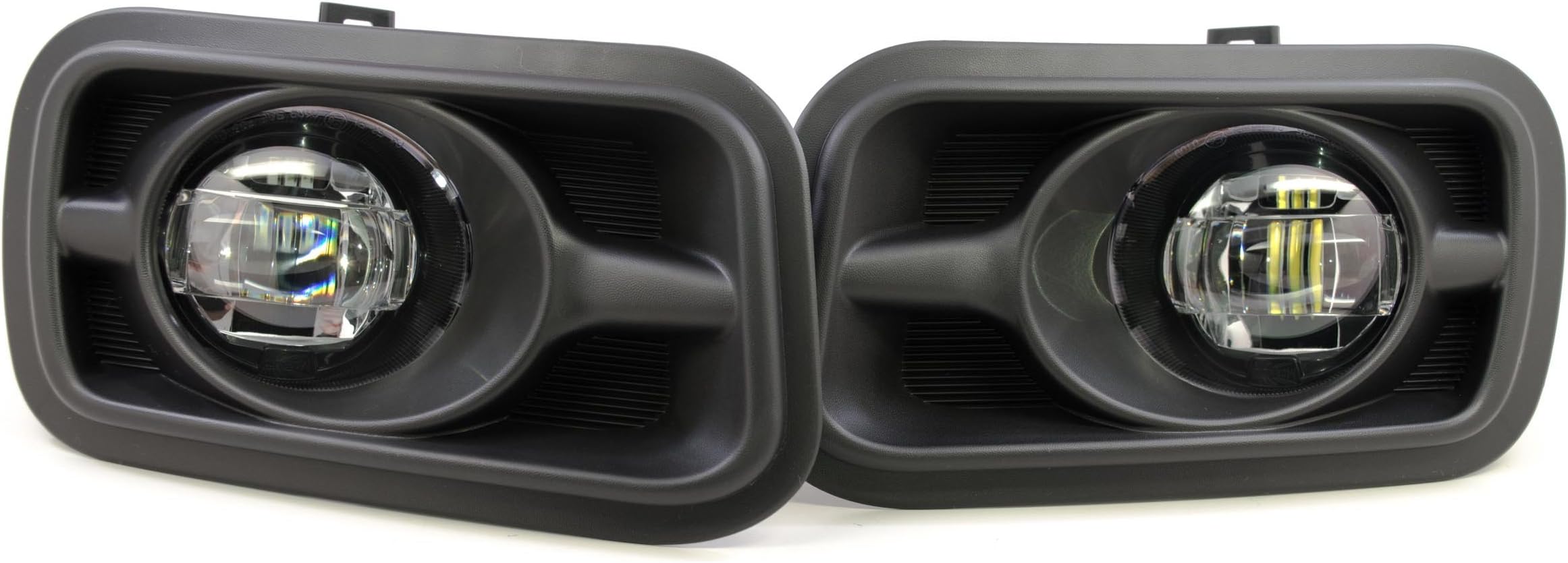 XB LED Foglights, Plug & Play Foglight Upgrade, Fits 2009-2018 Dodge Ram with Horizontal Housings, DOT Approved Assembly with White LED Chips, UV Resistant, 10 Year Warranty (1x LF290)