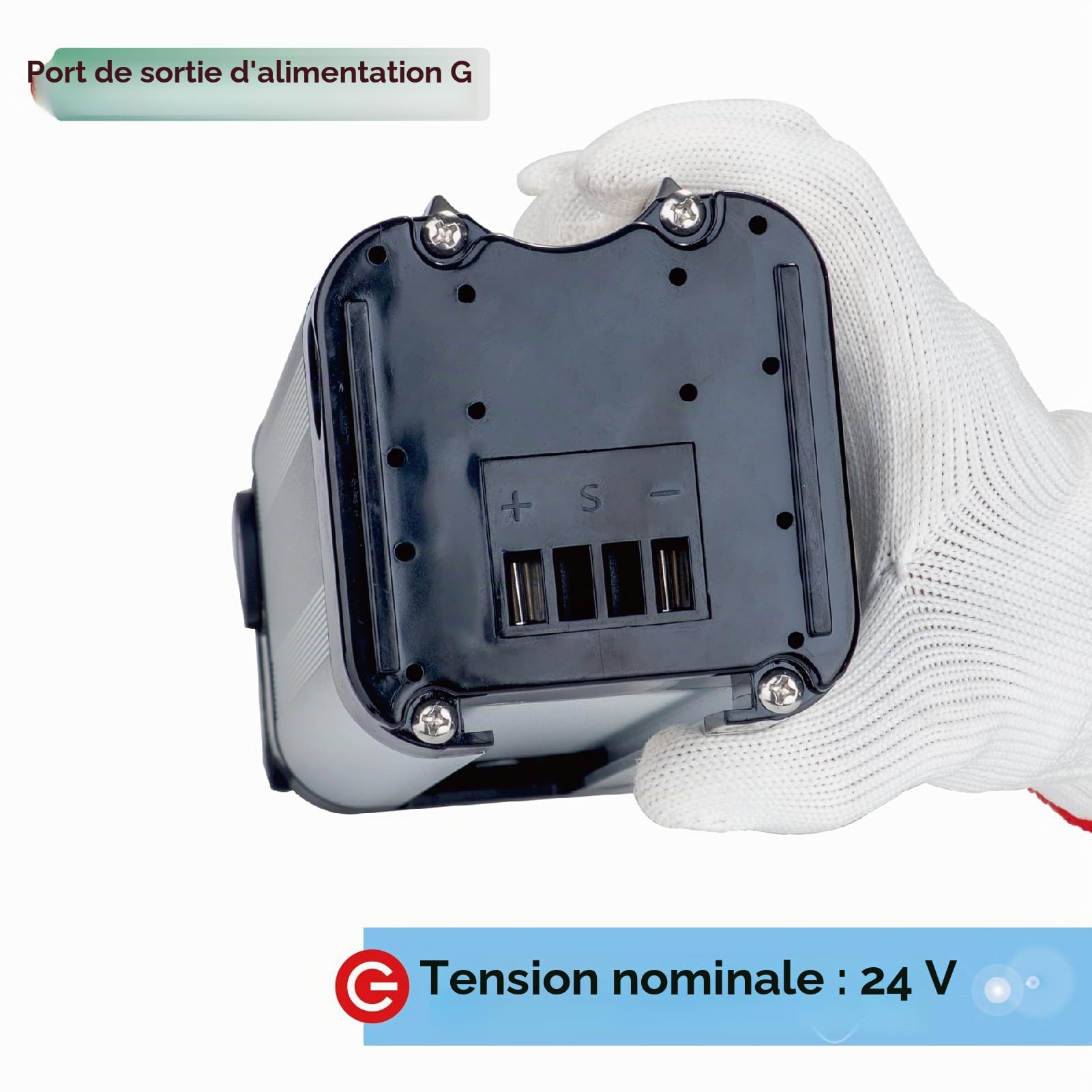Batterie Ebike 24V 12Ah de Rechange pour Phylion Zhenlong/ZL07010-F Trio MiFa Rex, XH259-10J Batterie de vélo électrique (24V 12Ah)