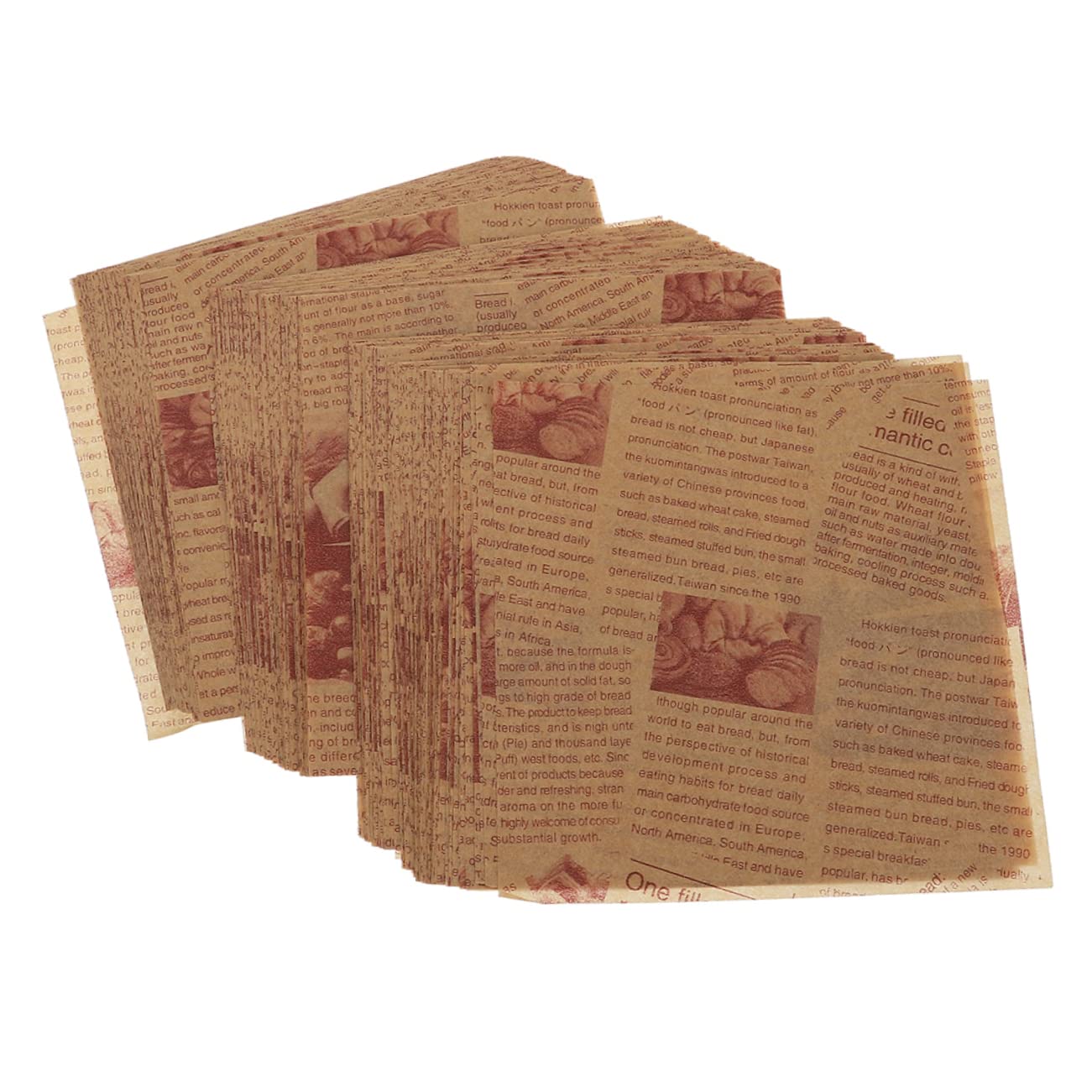 SHOWERORO 200piezas Papel De Hornear Antiadherente Para Freidoras De Aire Envolver Sándwiches