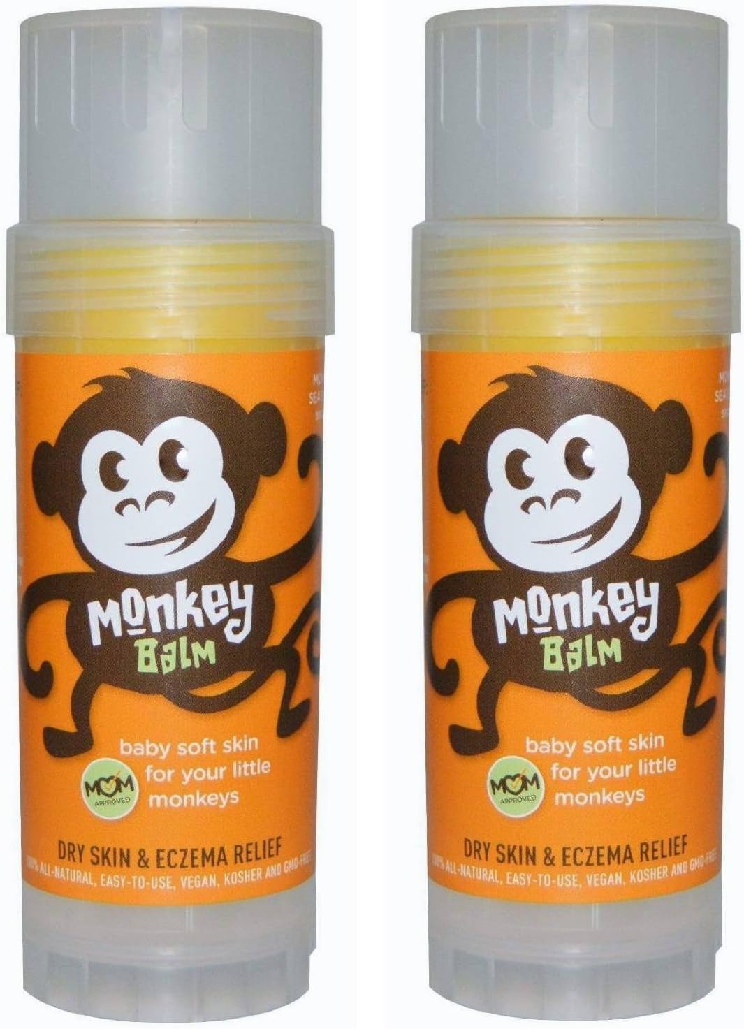 All Natural Skin Care for Kids, Babies, Adults for Dry, Cracked Skin, Skin Irritation, Rashes, healing balm 2 oz (2 Pack)