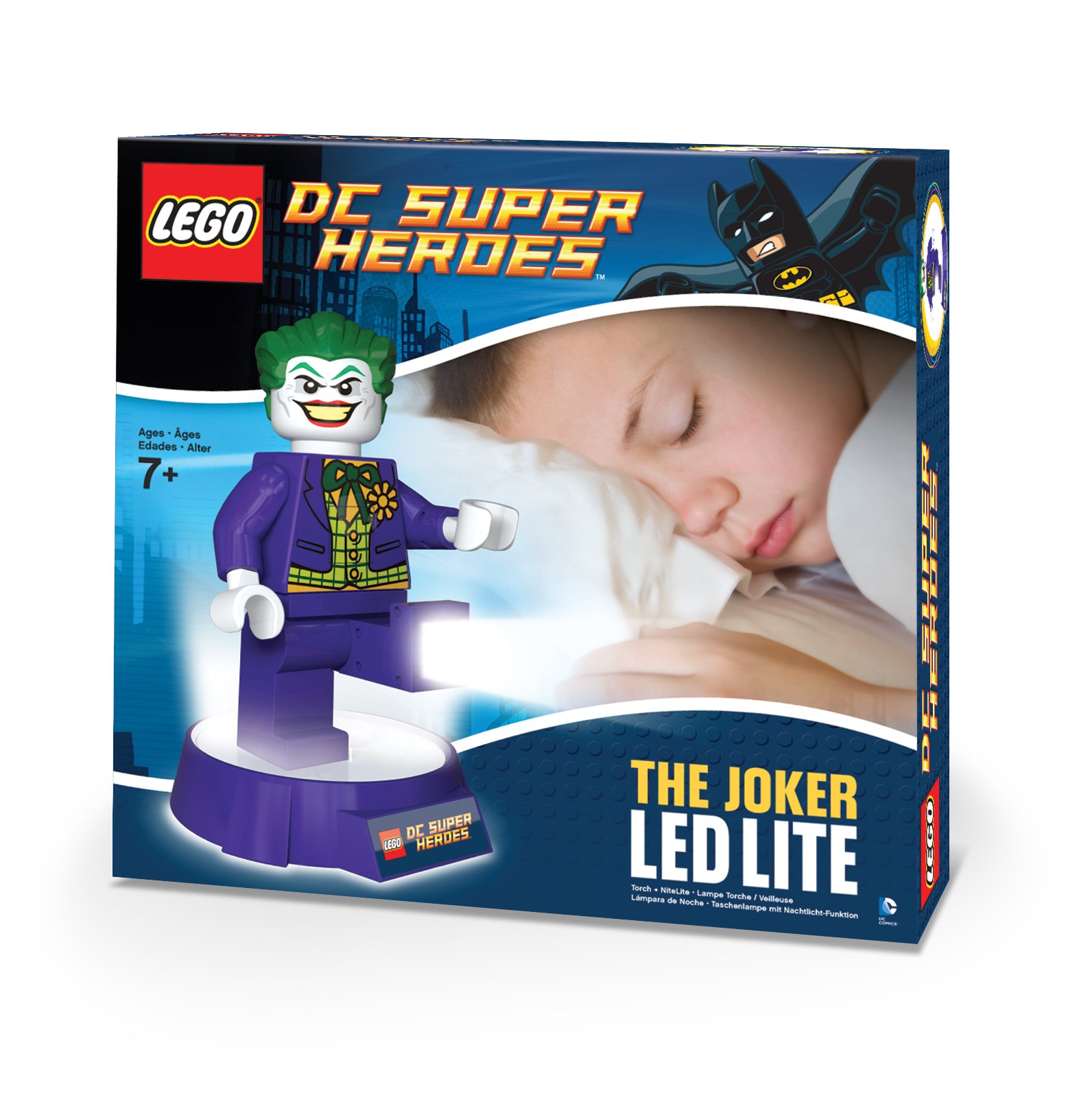 Lego Lights DC Super Heroes The Joker LED Torch and NiteLite