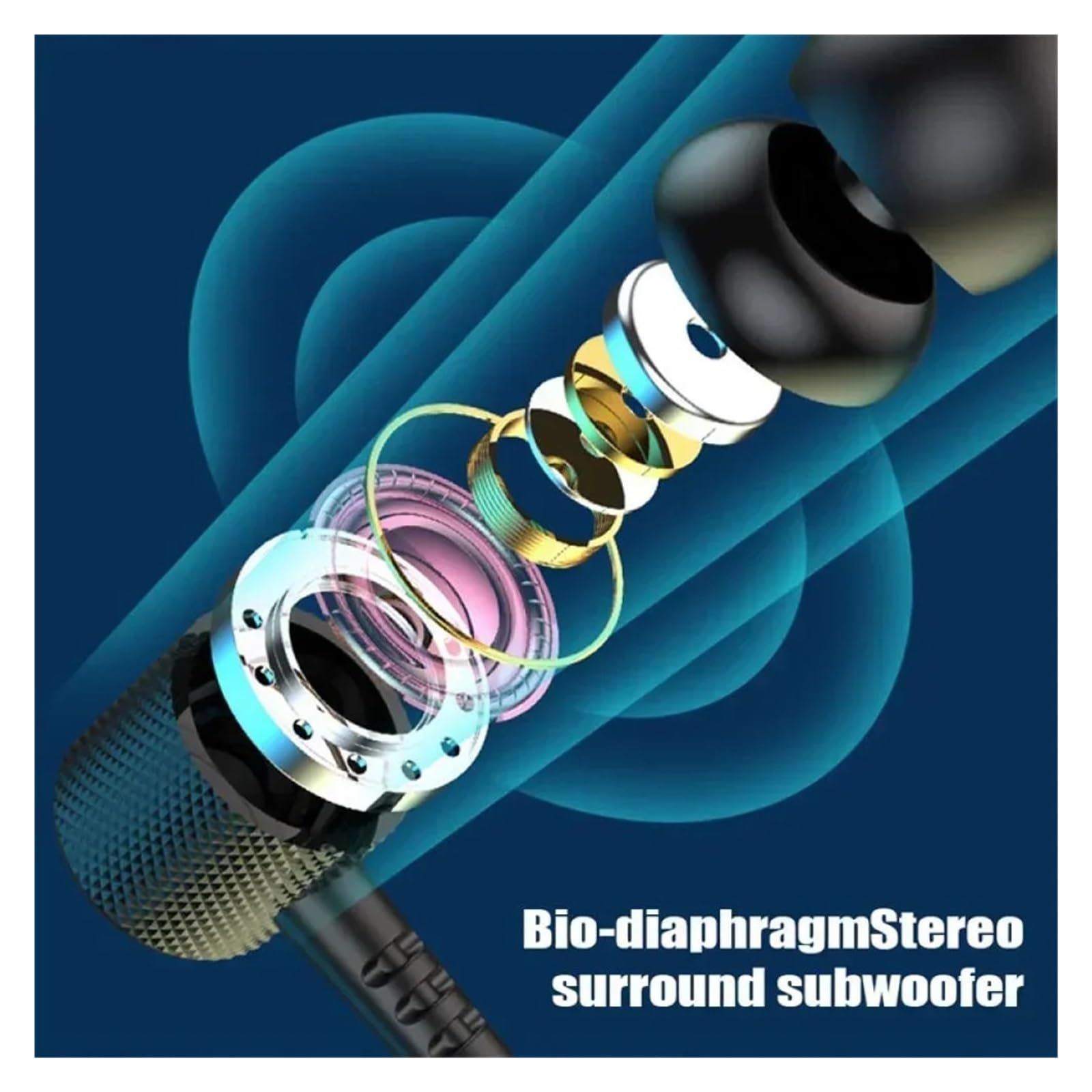 Cuffie Auricolari magnetici con archetto da collo Bluetooth Auricolari sportivi da corsa Auricolare Bluetooth 5.0 impermeabile con microfono