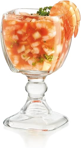 Miniatura 4 de Chavela Copa Coctelera Cuadrada (juego de 4)