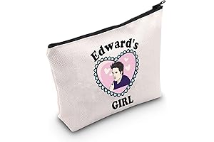POFULL Twilight Fandom Gift Edward's Girl Cosmetic Bag Movie Inspired Gift