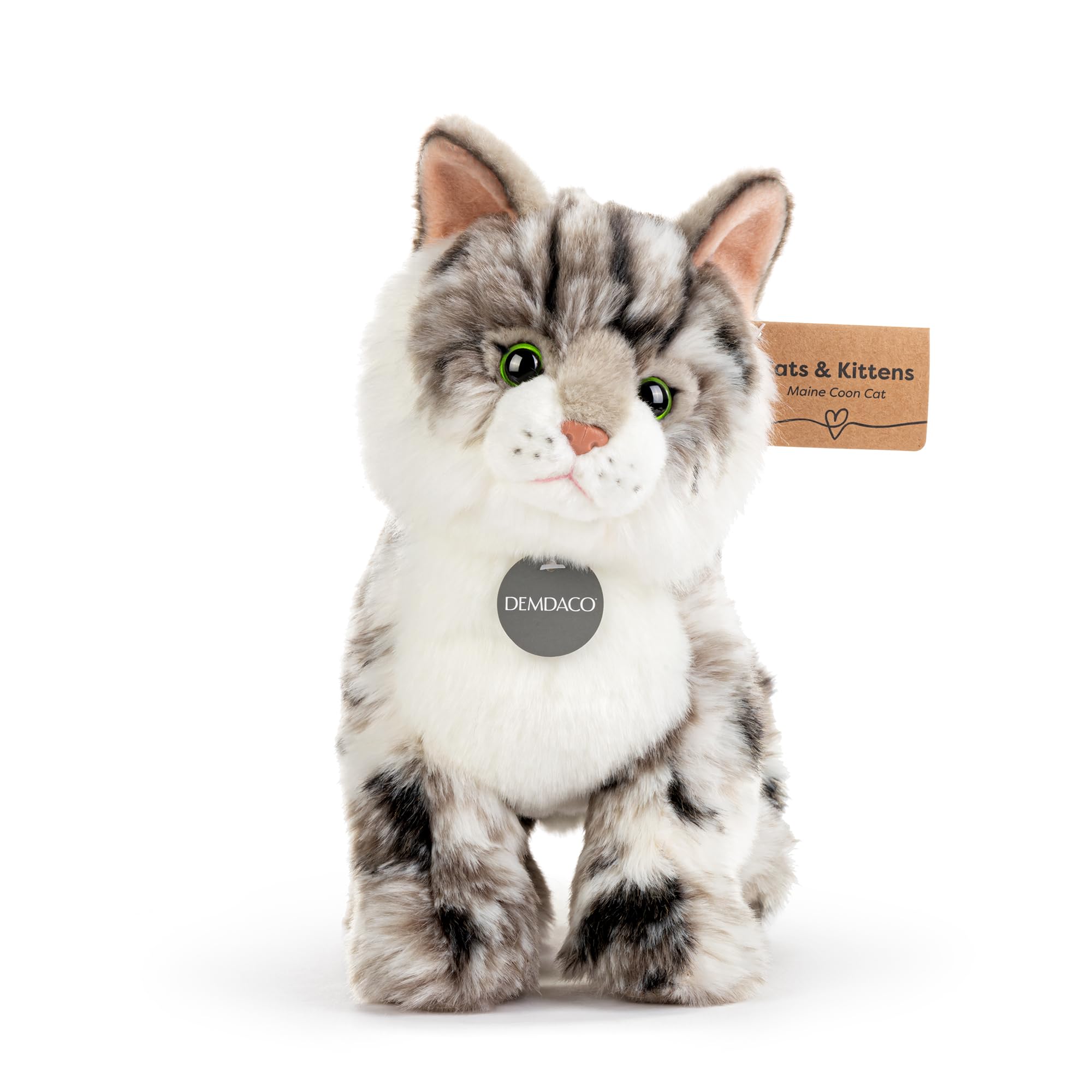 Amazon.co.jp: DEMDACO 5004810109 Animalcraft メインクーン 猫
