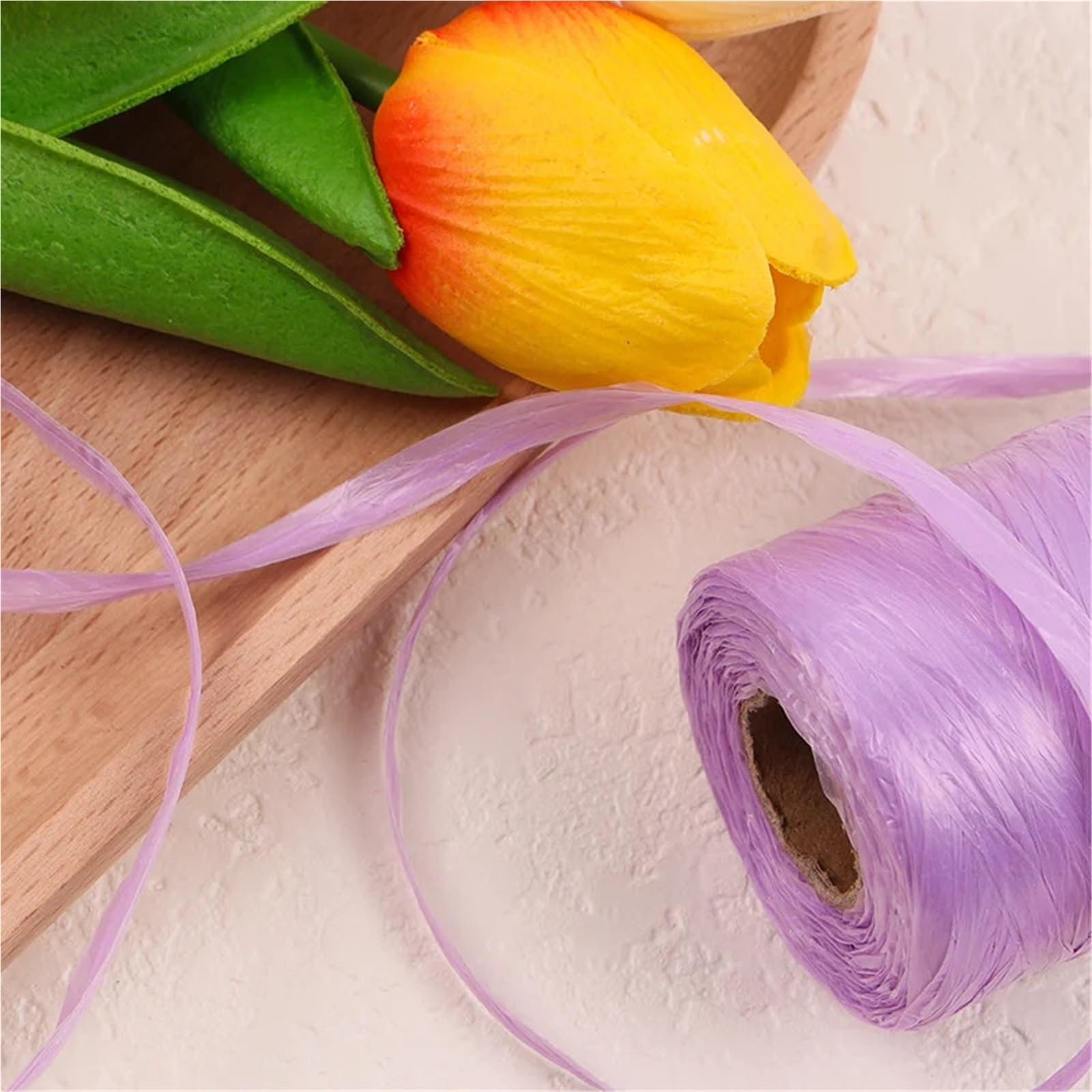 Nylonschnur, 5 Stück, 5 mm, Nylonfaden, Baumwollschnur für Geschenkverpackungen, DIY, Basteln, Stricken, Häkelgarn für Armbänder, Makramee (03 Rosa)