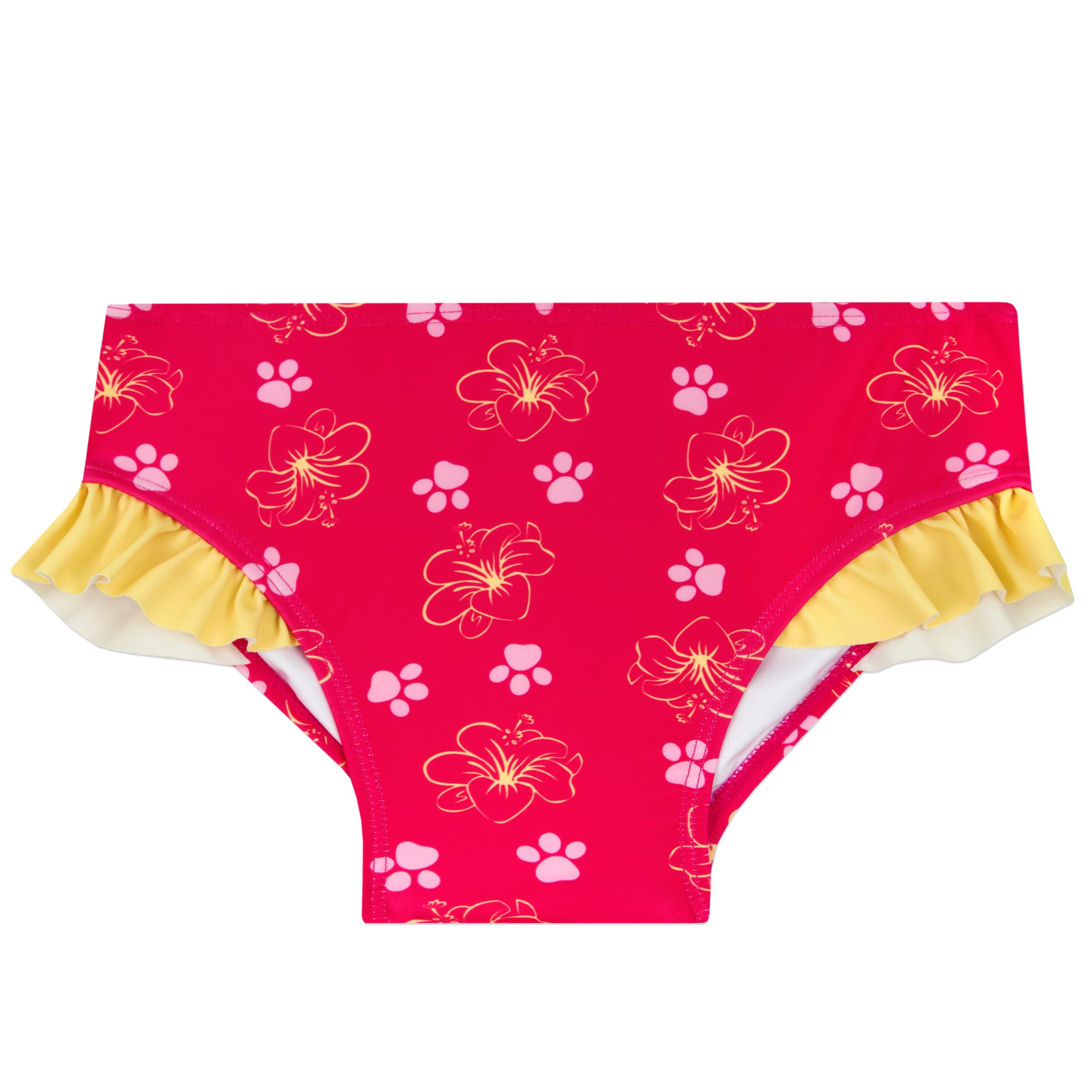 Paw Patrol bañador Piscina niña 2 Piezas, Traje de baño niños Manga Larga, Paws in Paradise bañador Natacion niña