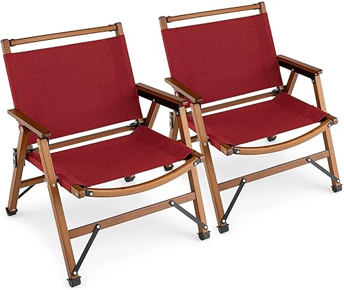2 sillas de patio versátiles sillas de reposabrazos portátiles marco de bambú resistente asiento ergonómico y respaldo ligero compacto plegable