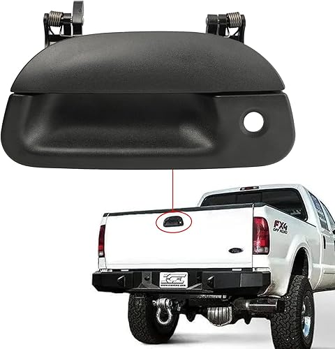 Miniatura 5 de Manija de puerta trasera para puerta trasera compatible con Ford F150 F250 F350 F450 F550 Super Duty 01-05, Ford Explorer Sport Trac 01-05, con
