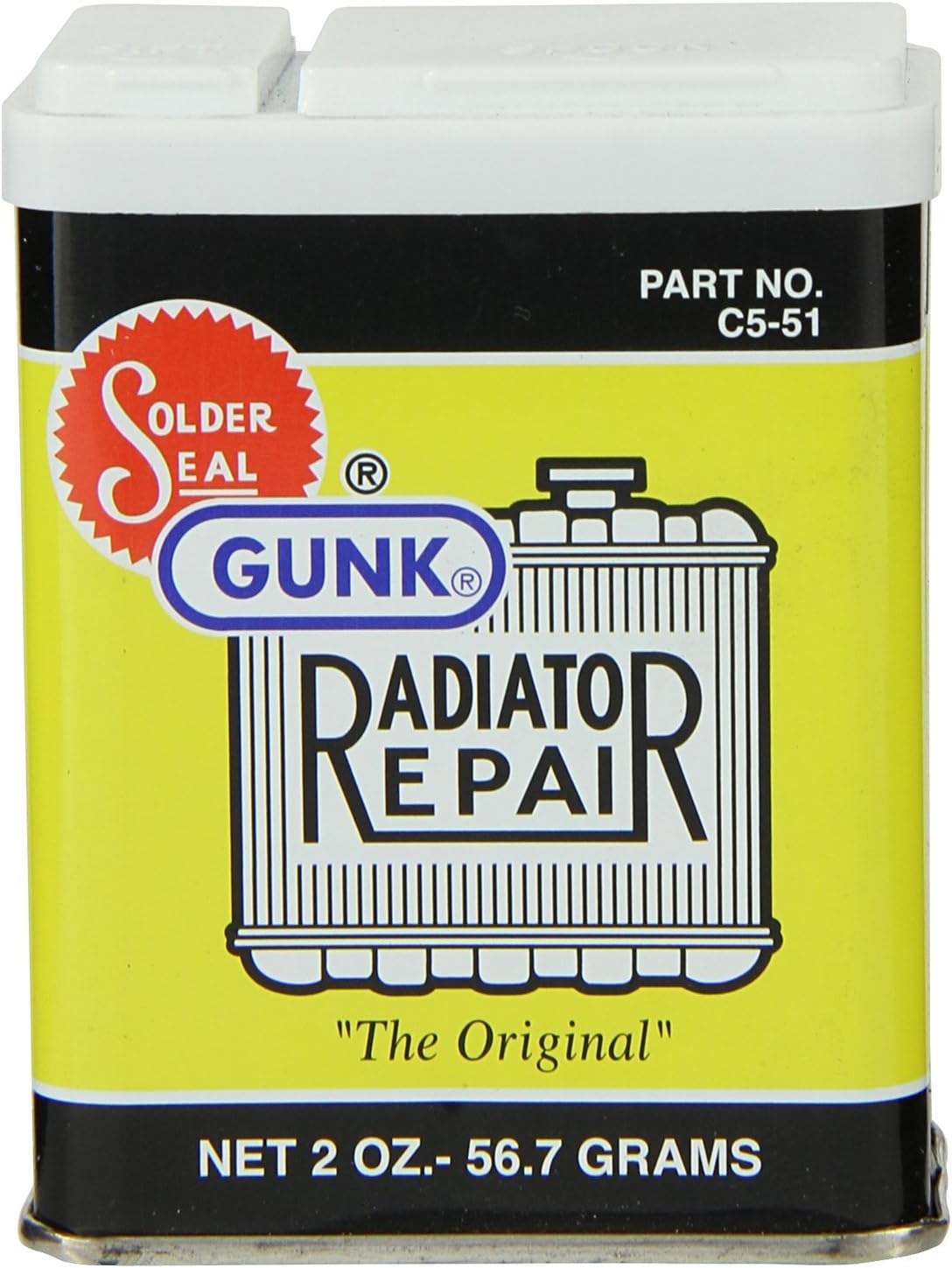 Gunk TITESEAL C551B Radiator Repair Powder 2 oz. Automotive