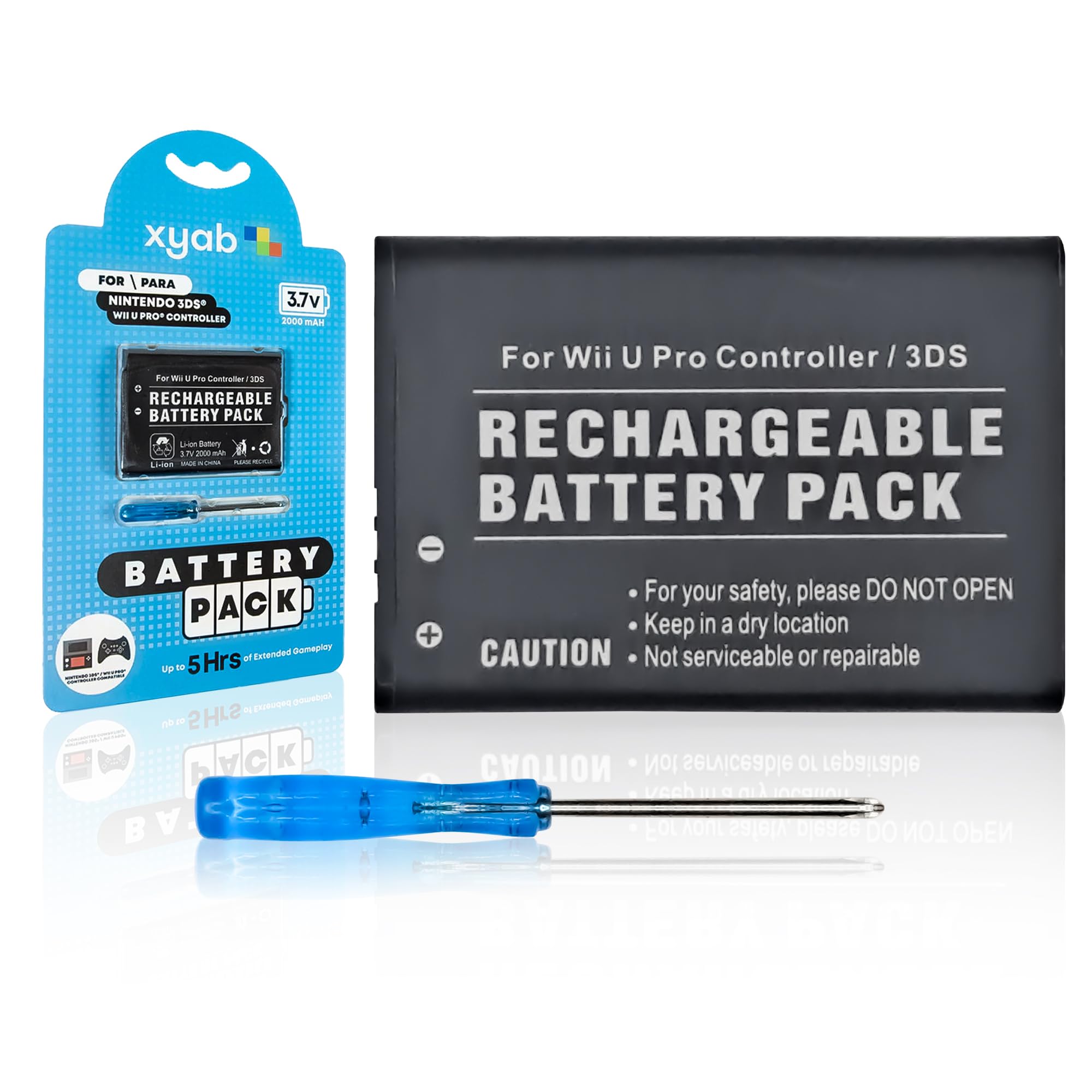 c r yba b y1 Amazon.com: XYAB Rechargeable Battery Pack 2000mAh Replacement