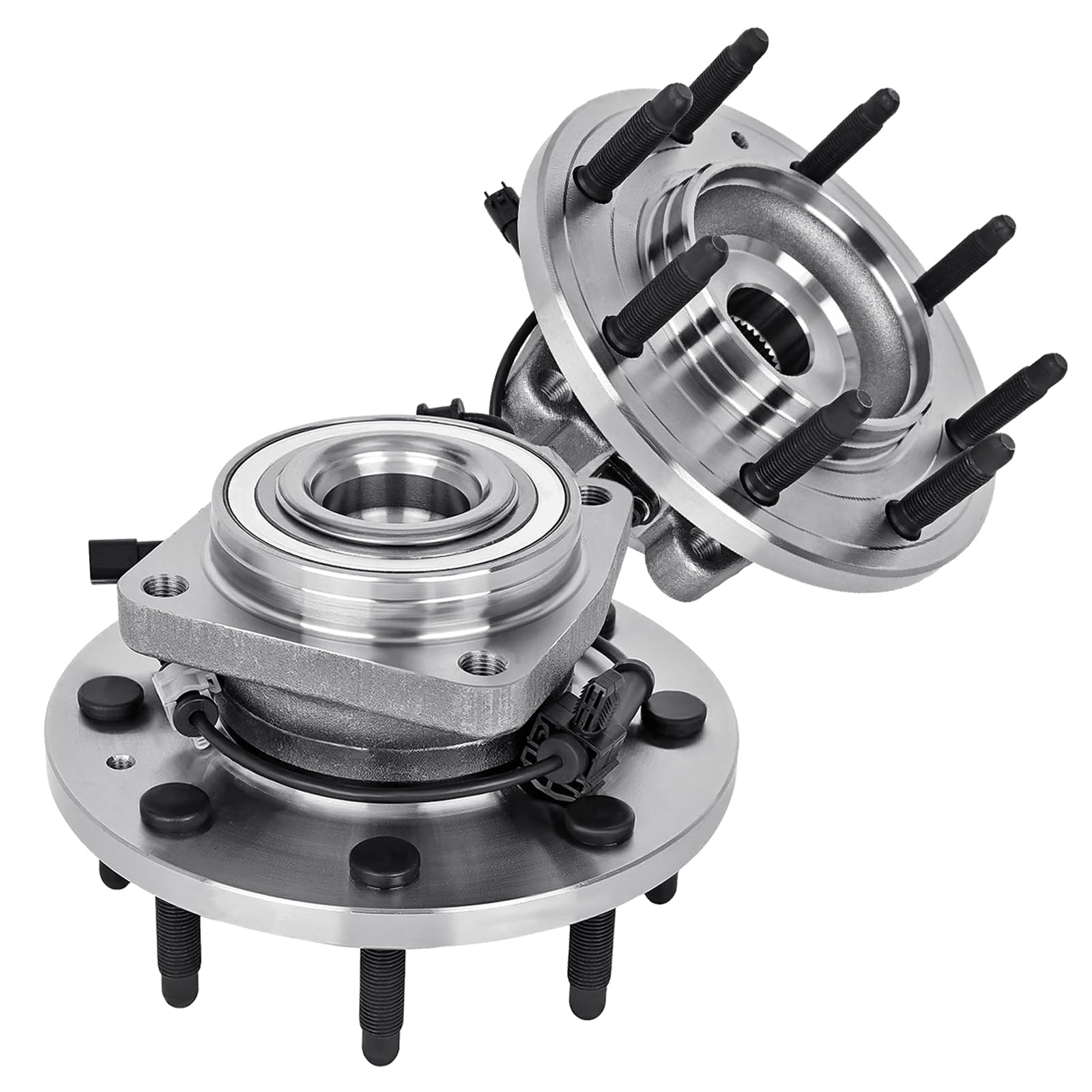 DURALYNX 4WD Front Wheel Bearing Hub Assembly for 2011 2012 2013 2014 2015 2016 2017 2018 2019 Chevrolet Silverado 2500 3500 HD, 11 12 13 14 15 16 17