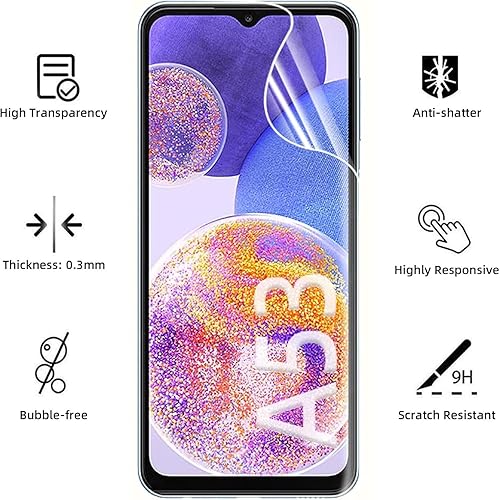 Miniatura 10 de Paquete de 3 protectores de pantalla compatibles con Samsung Galaxy S21 FE 5G de 6.4 pulgadas, película de hidrogel de TPU suave transparente HD