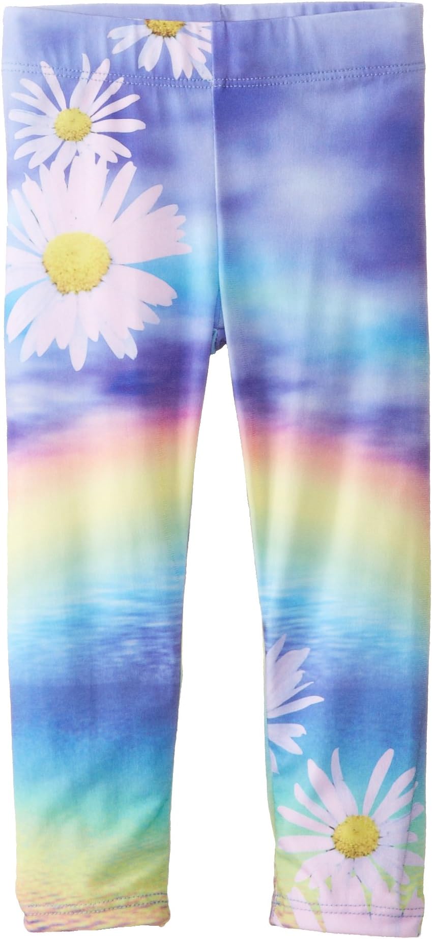 Wish You Well Little Girls' Daisy Print Legging Pant