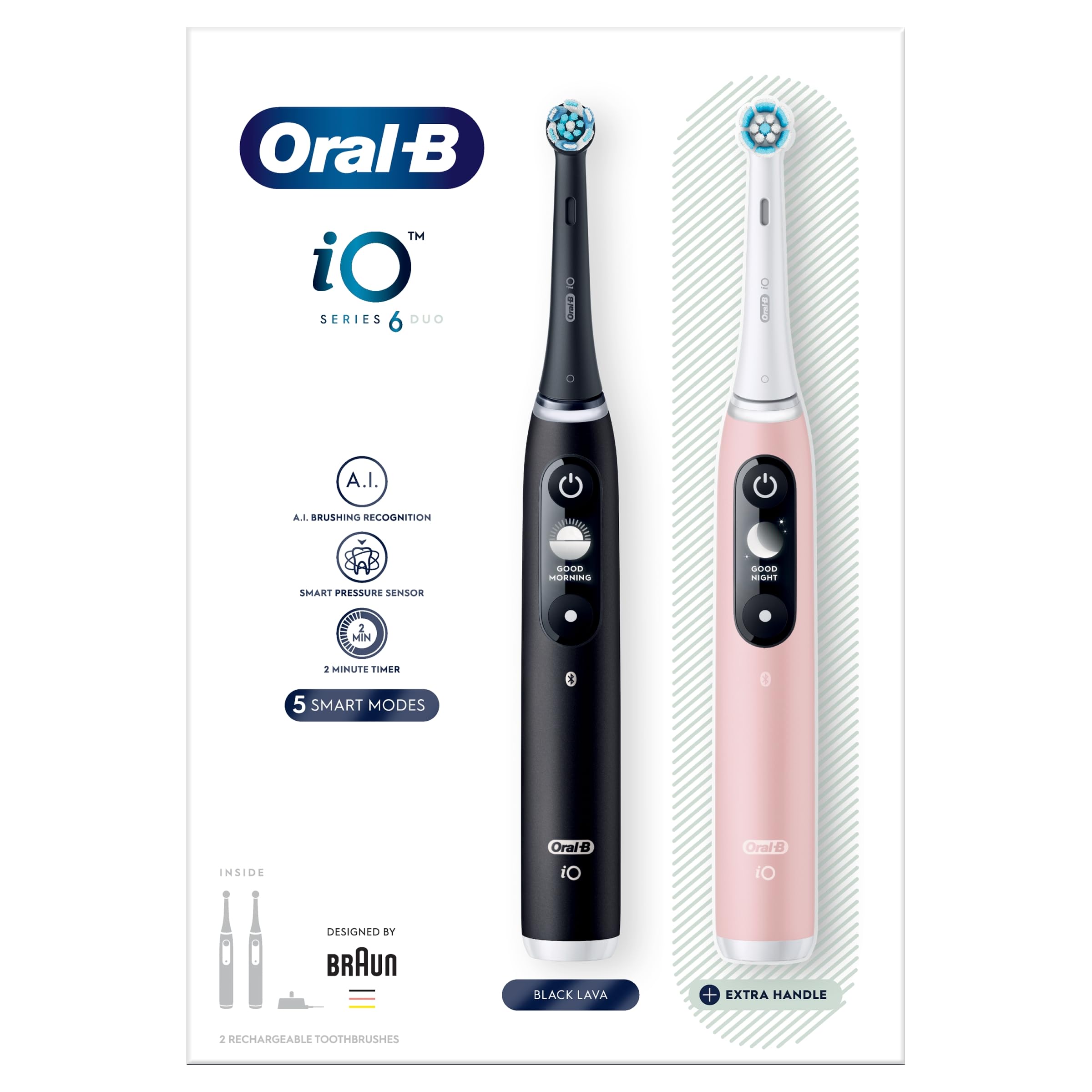 Oral-B Oral B Io 6 Electric Toothbrush - / Black/Pink