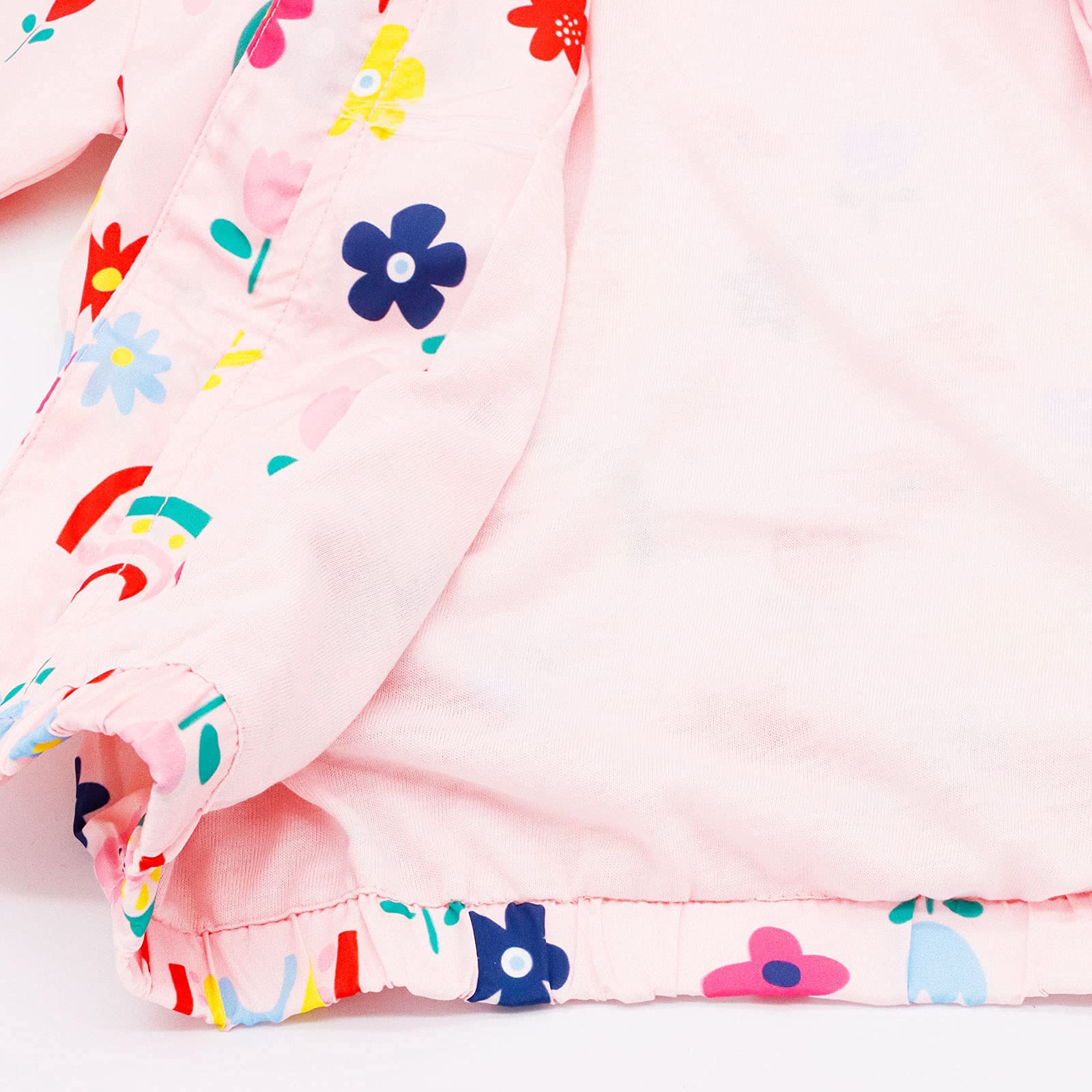Jacke für Kinder Mädchen mit Kapuzen Sweatjacke Mantel Kapuzenjacke Gefütterte Winddicht Windjacke Sommer Frühling Herbst Licht Übergangsjacke Wanderjacke Outwear Jacken 1-7 Jahre