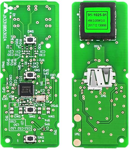 Miniatura 4 de Repuesto para Mazda 3 6 Miata MX-5 2016 2017 2018 2019 Control remoto WAZSKE13D01 4 botones 315MHz