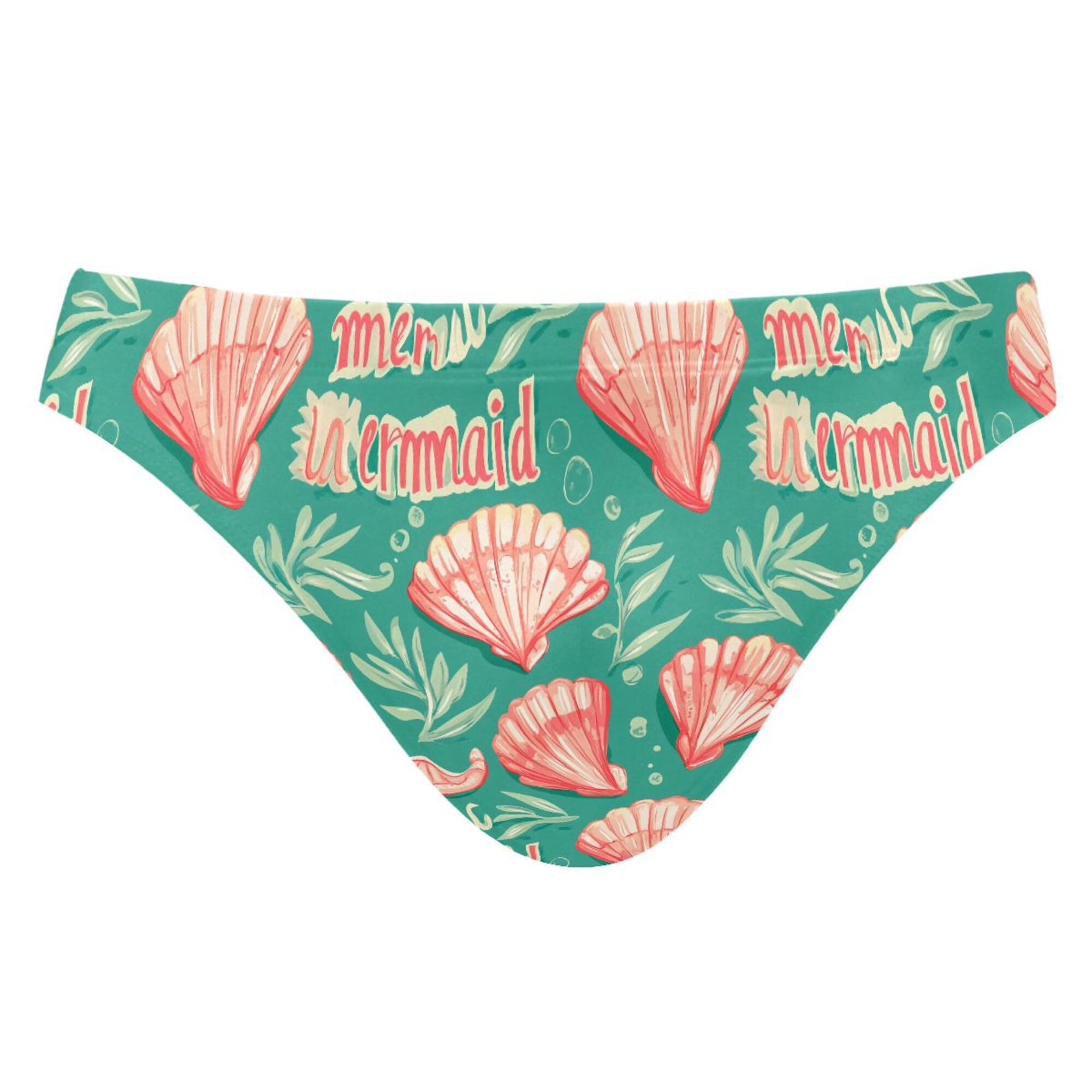 Shell Mens Swimwear Swim Briefs Bikini Swimsuit for Summer Beach L B0404607