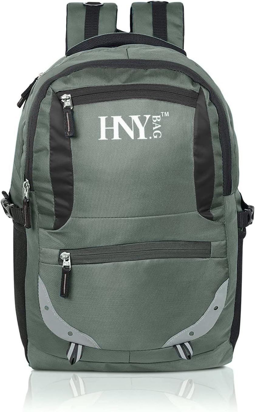 HNY Bag35L Casual Waterproof Laptop Bag Backpack for Men Women Boys Girls/Office School College Students with Rain Cover