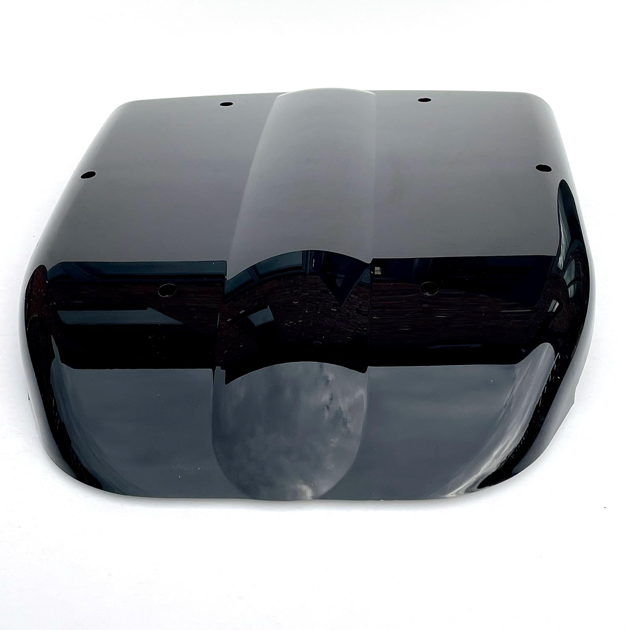 ICC Low Profile Van Roof Vent - Ventilación motorizada para Van Bus Car Horse Dog Van Van Versión Negra